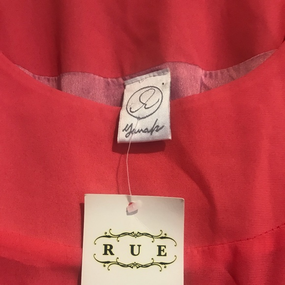 NWT Yana K silk babydoll dress pink XS (USA made!) - Picture 3 of 8